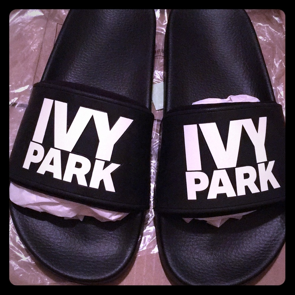 IVY PARK NEOPRENE LINED SLIDES SIZE 7.5